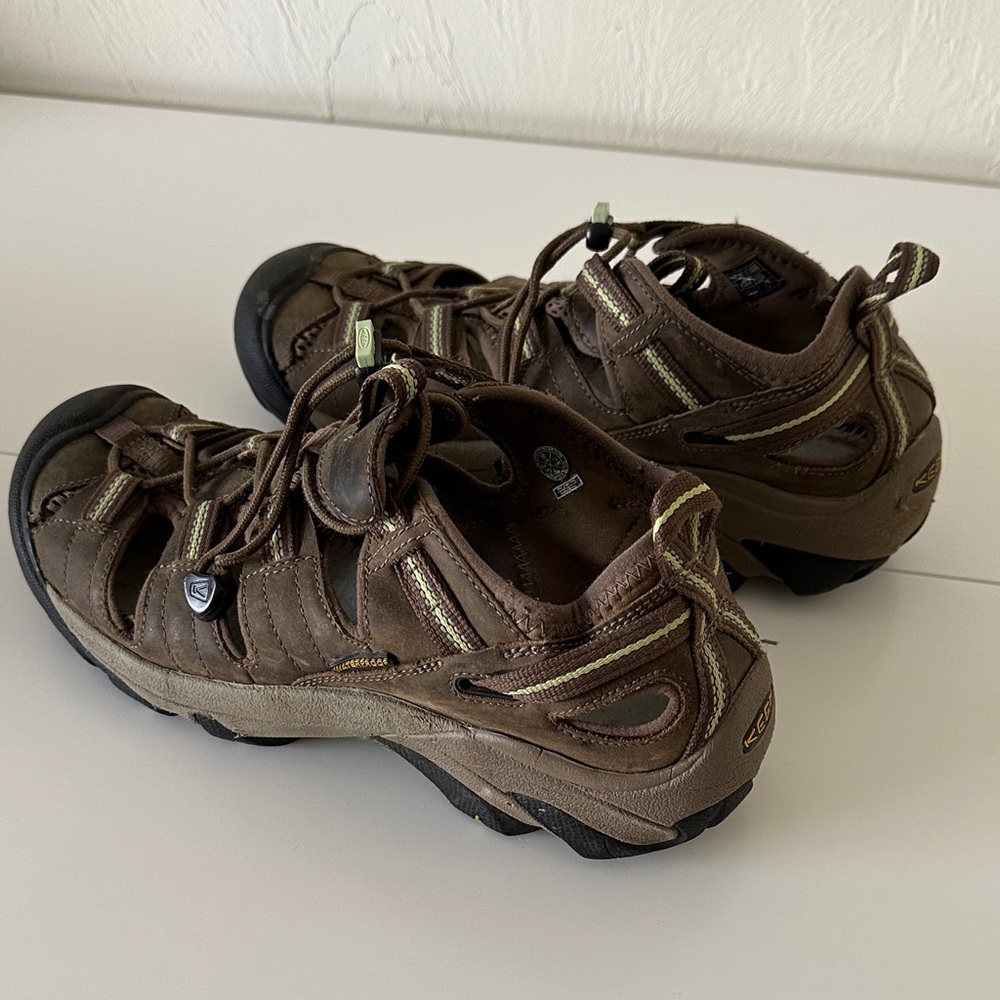 KEEN Brown and Black Mens Sandals